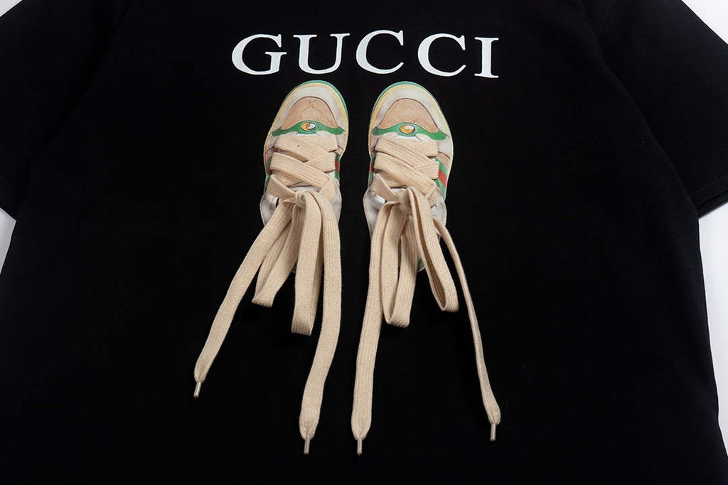 Gucci 717422 Logo print cotton jersey Men Women's T-shirt G38677