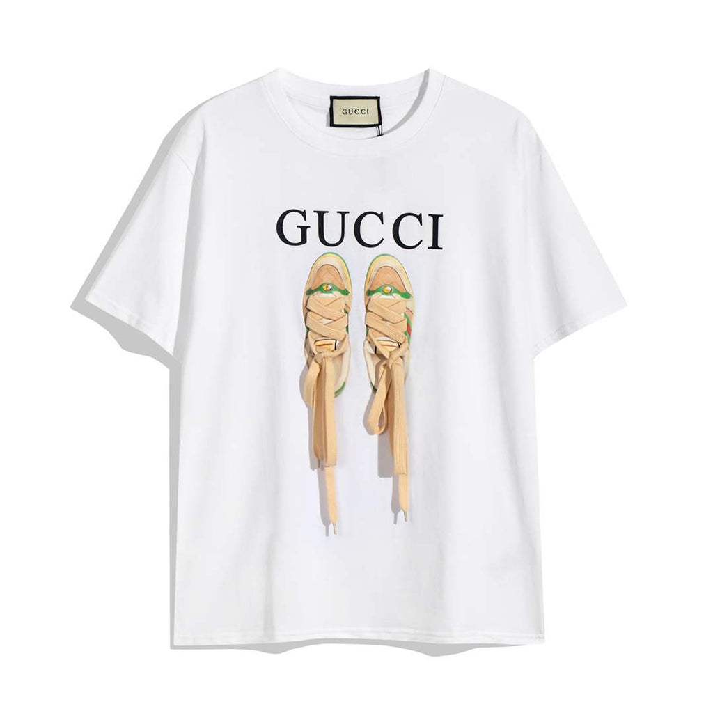 Gucci 717422 Logo print cotton jersey Men Women's T-shirt G38678