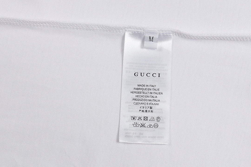 Gucci 717422 Logo print cotton jersey Men Women's T-shirt G38678