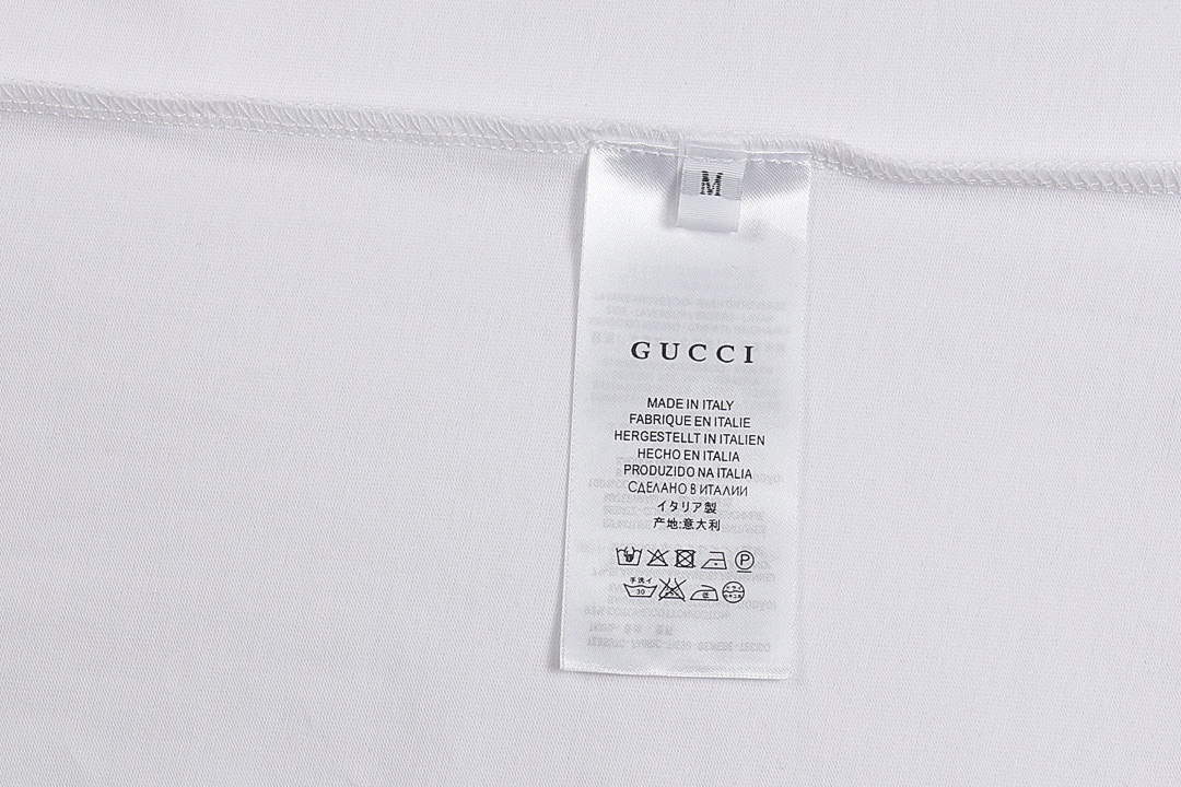Gucci 717422 Logo print cotton jersey Men Women's T-shirt G38678
