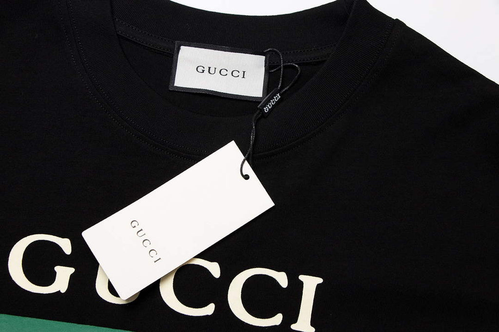 Gucci 615044 Logo print cotton jersey Men Women's T-shirt G38679