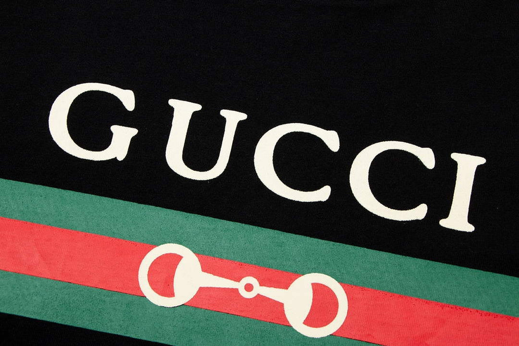 Gucci 615044 Logo print cotton jersey Men Women's T-shirt G38679