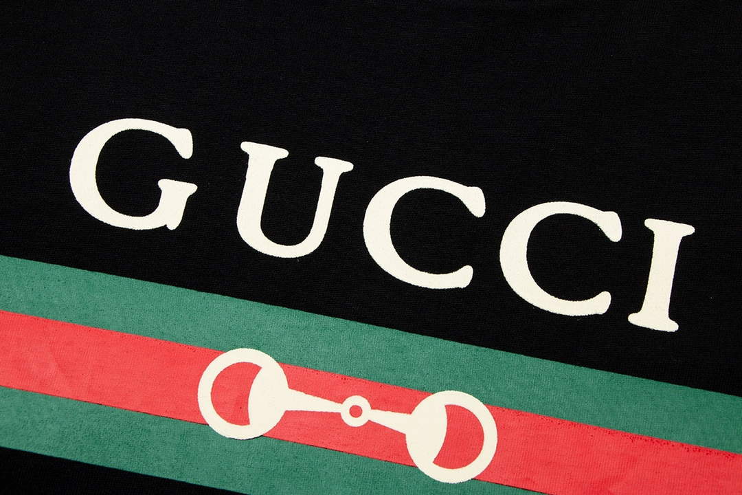Gucci 615044 Logo print cotton jersey Men Women's T-shirt G38679
