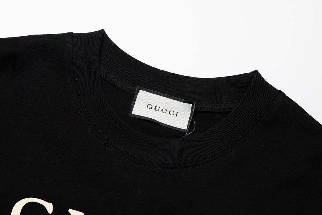 Gucci 615044 Logo print cotton jersey Men Women's T-shirt G38679