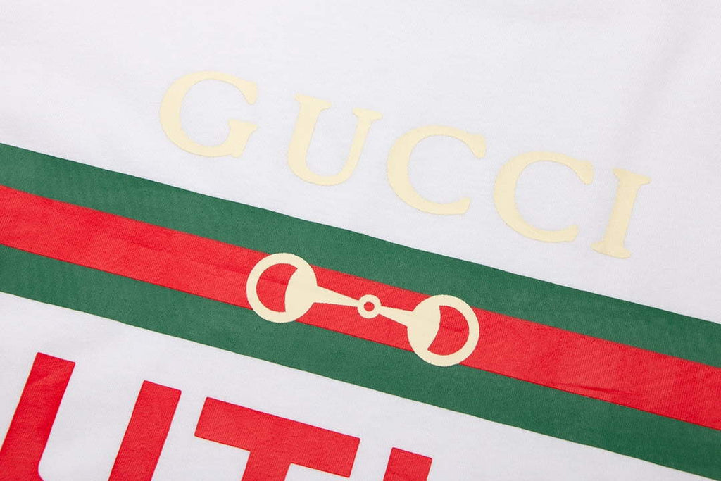 Gucci 615044 Logo print cotton jersey Men Women's T-shirt G38680