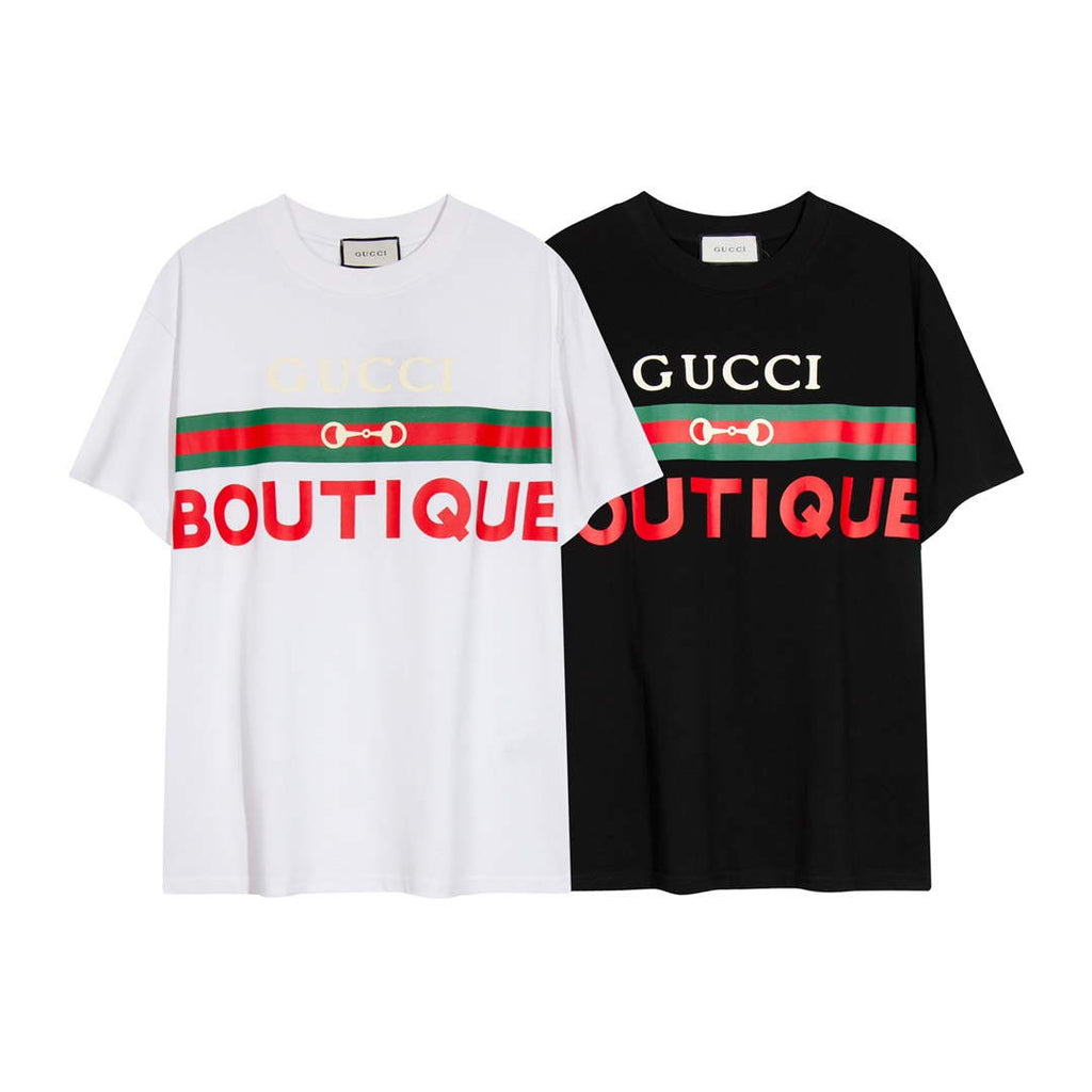 Gucci 615044 Logo print cotton jersey Men Women's T-shirt G38680