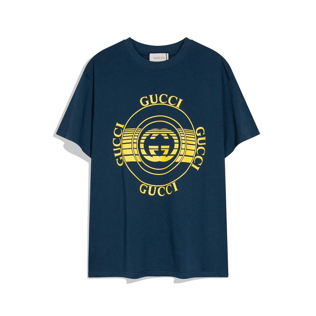 Gucci 717422 Logo print cotton jersey Men Women's T-shirt G38663