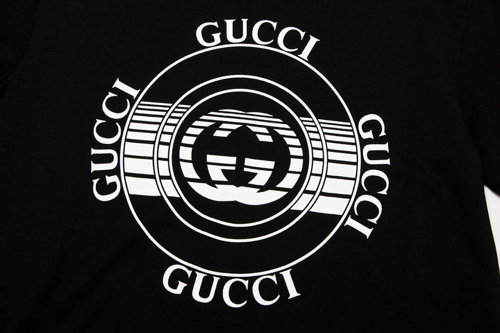 Gucci 717422 Logo print cotton jersey Men Women's T-shirt G38664