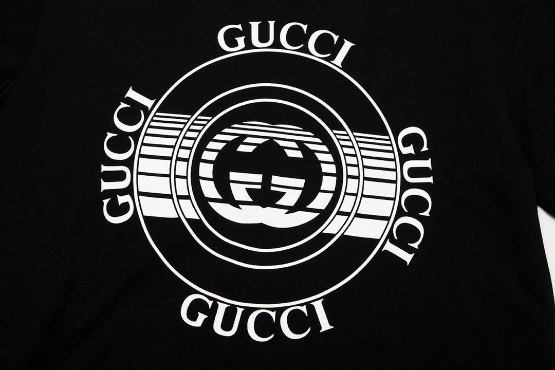 Gucci 717422 Logo print cotton jersey Men Women's T-shirt G38664