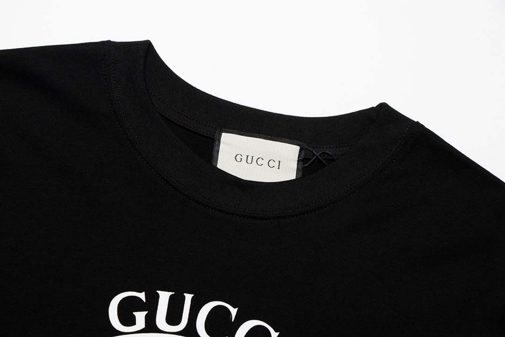 Gucci 717422 Logo print cotton jersey Men Women's T-shirt G38664