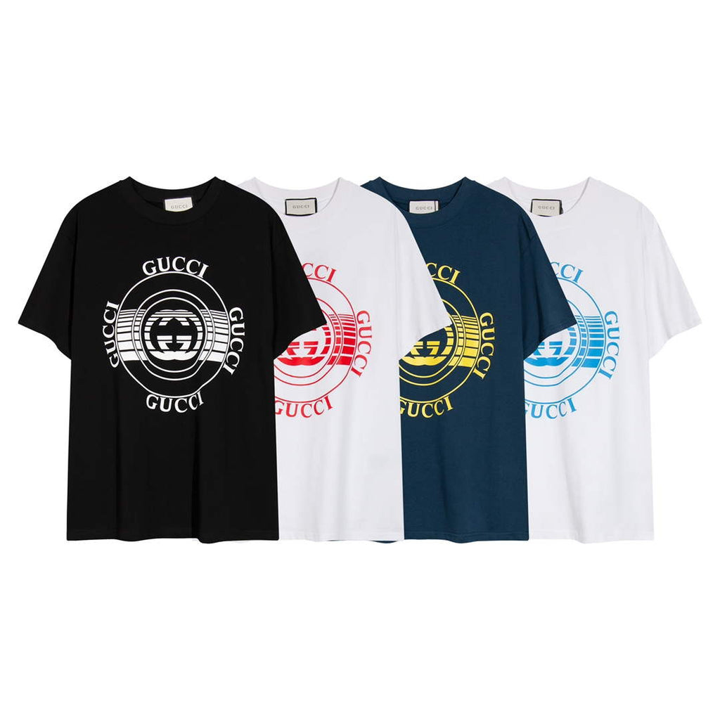 Gucci 717422 Logo print cotton jersey Men Women's T-shirt G38664