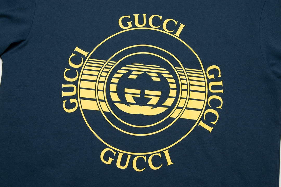 Gucci 717422 Logo print cotton jersey Men Women's T-shirt G38663