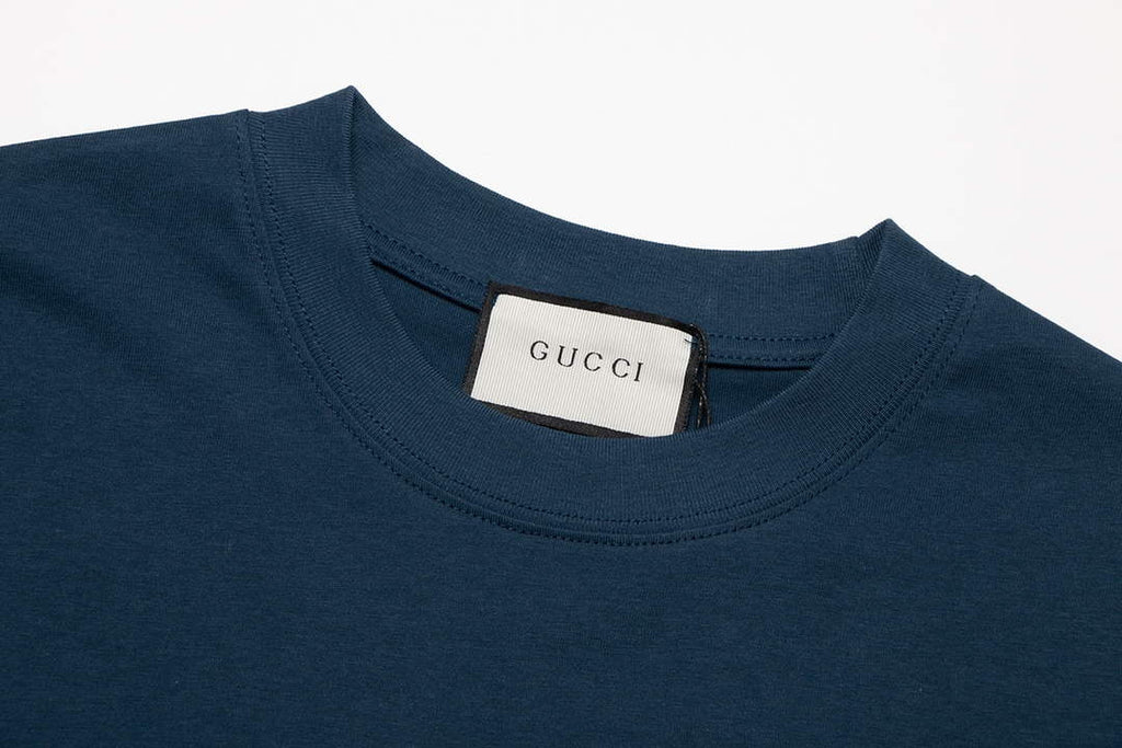 Gucci 717422 Logo print cotton jersey Men Women's T-shirt G38663