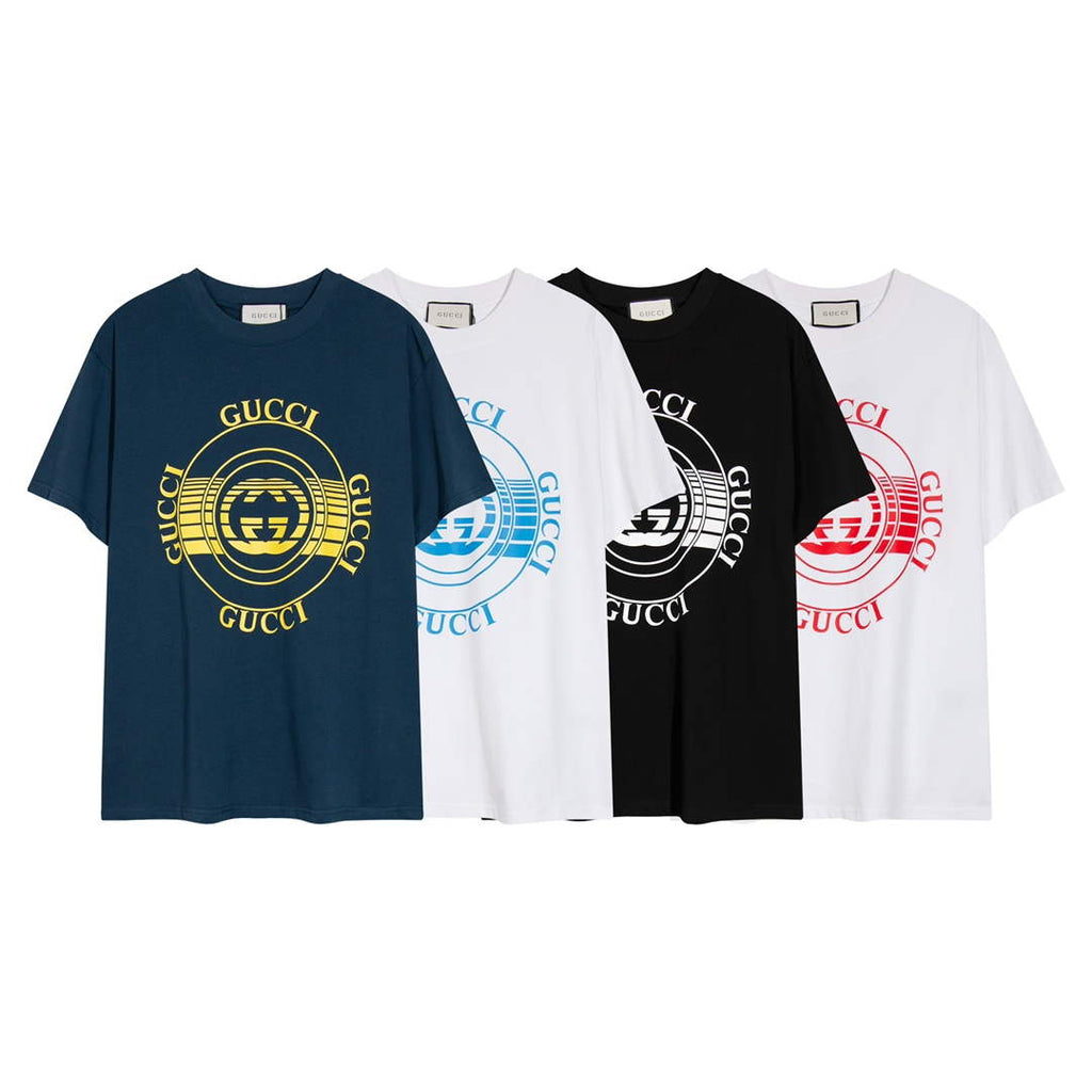 Gucci 717422 Logo print cotton jersey Men Women's T-shirt G38663
