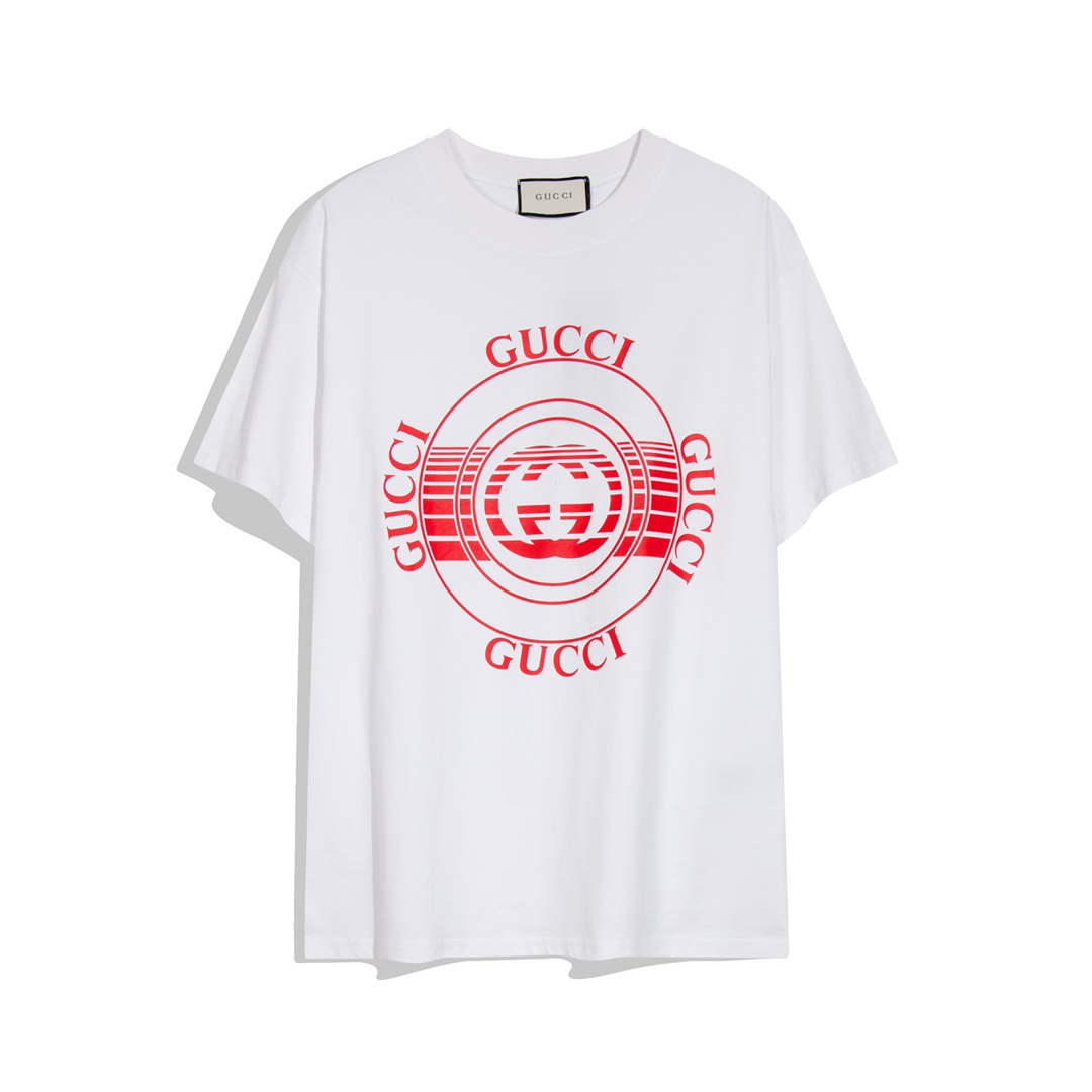 Gucci 717422 Logo print cotton jersey Men Women's T-shirt G38661