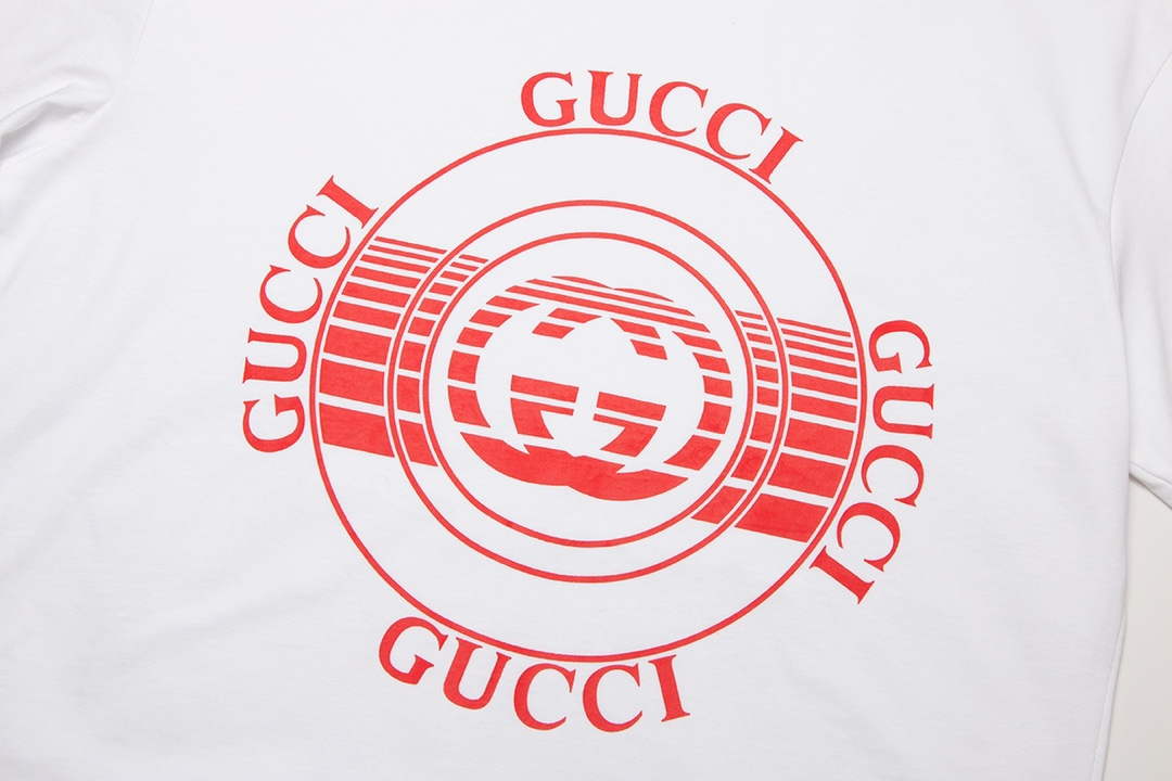 Gucci 717422 Logo print cotton jersey Men Women's T-shirt G38661