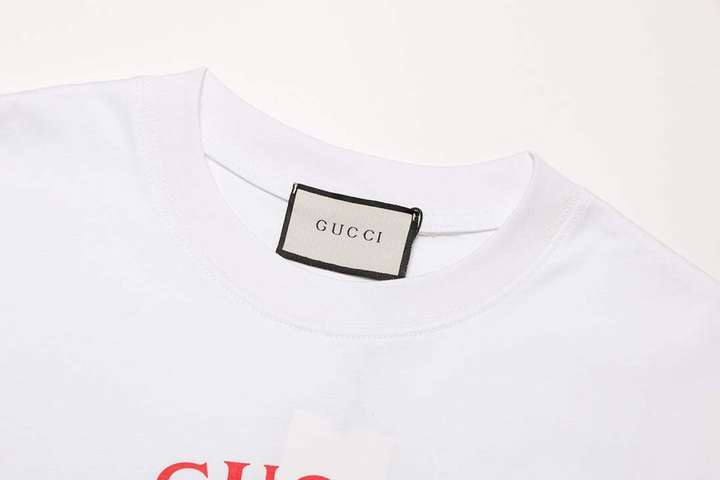 Gucci 717422 Logo print cotton jersey Men Women's T-shirt G38661