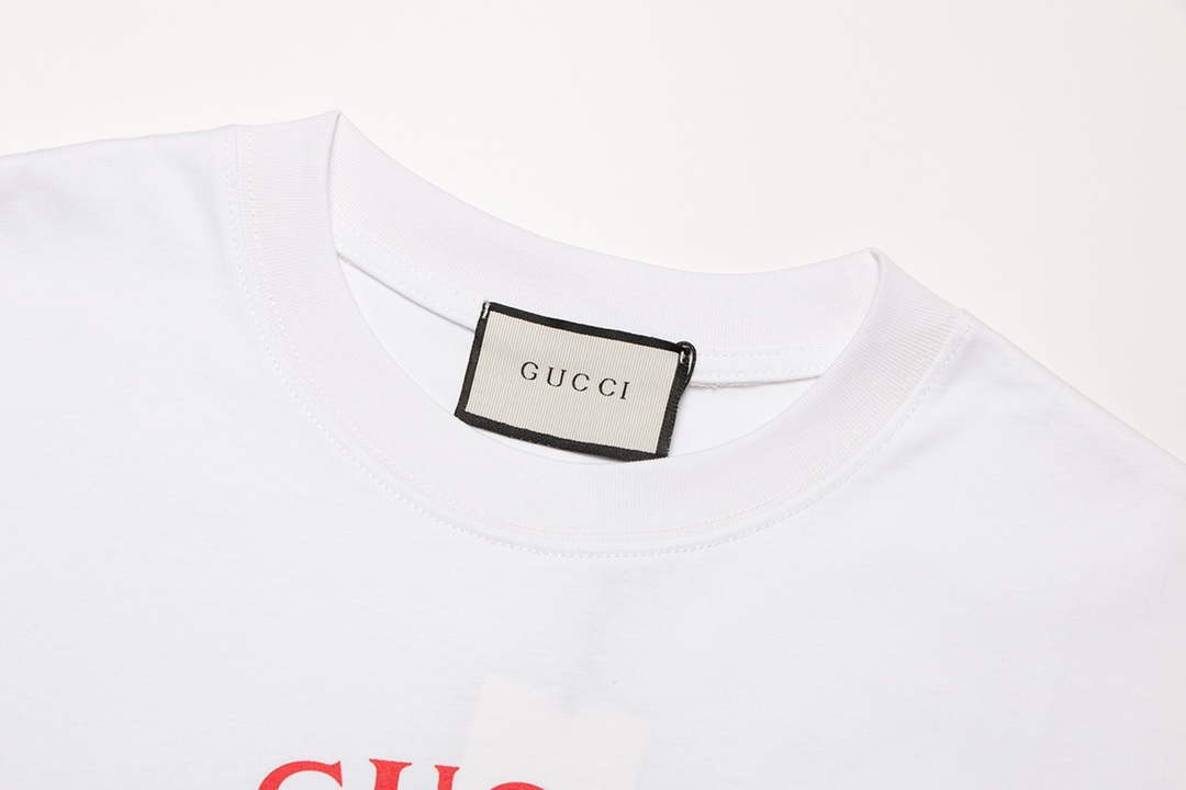Gucci 717422 Logo print cotton jersey Men Women's T-shirt G38661