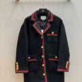 Gucci 718526 Women's Tweed Wool Coat G66852 - S - View 1