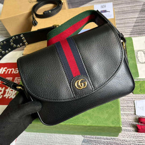 Gucci 722117 Ophidia Mini Gg Shoulder Bag Black - Default Title - View 4