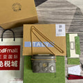 Gucci 723770 GG Matelass¨¦ Top Handle Mini Bag Grey