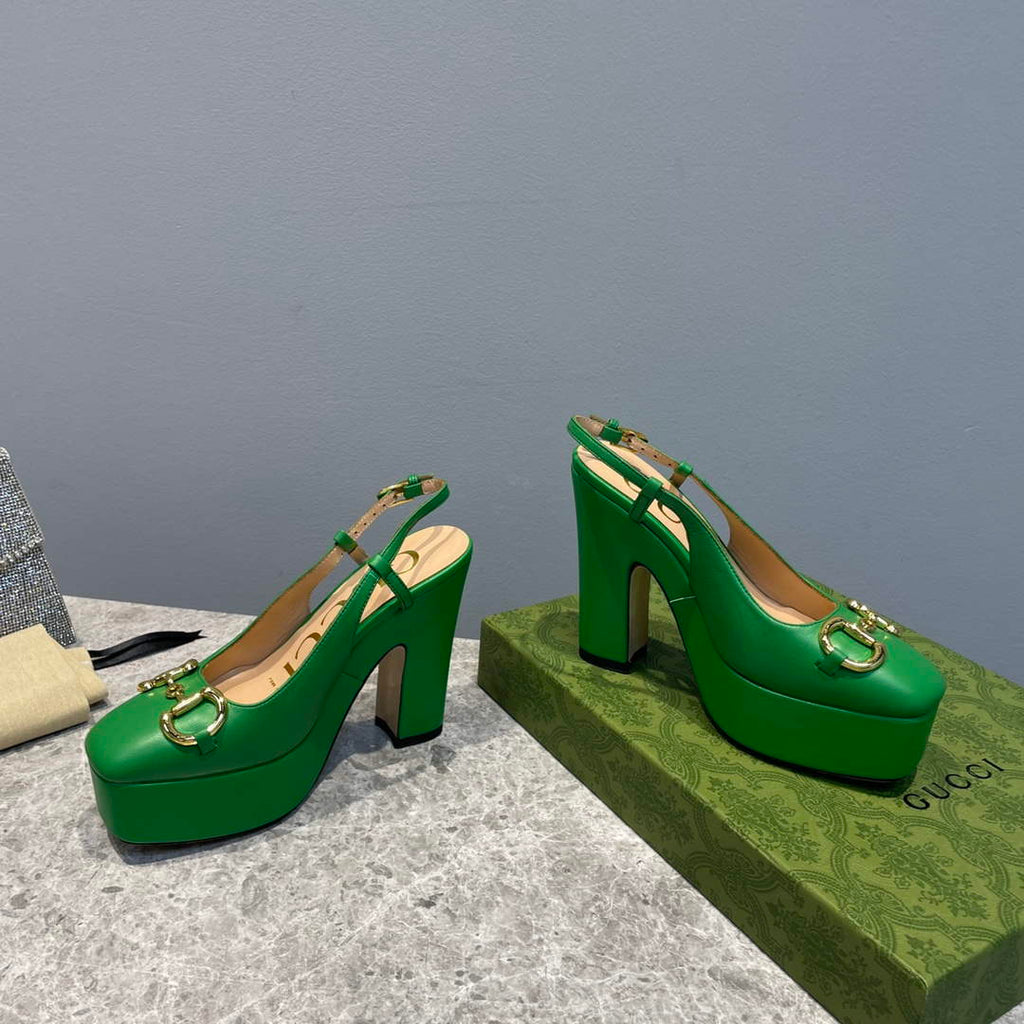 Gucci 723837 Women's high heel pump G66740