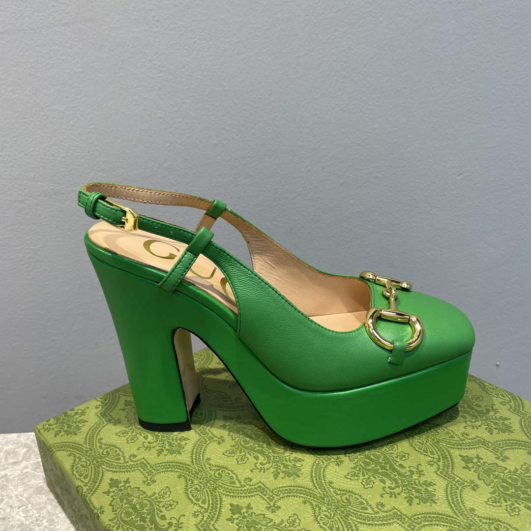 Gucci 723837 Women's high heel pump G66740