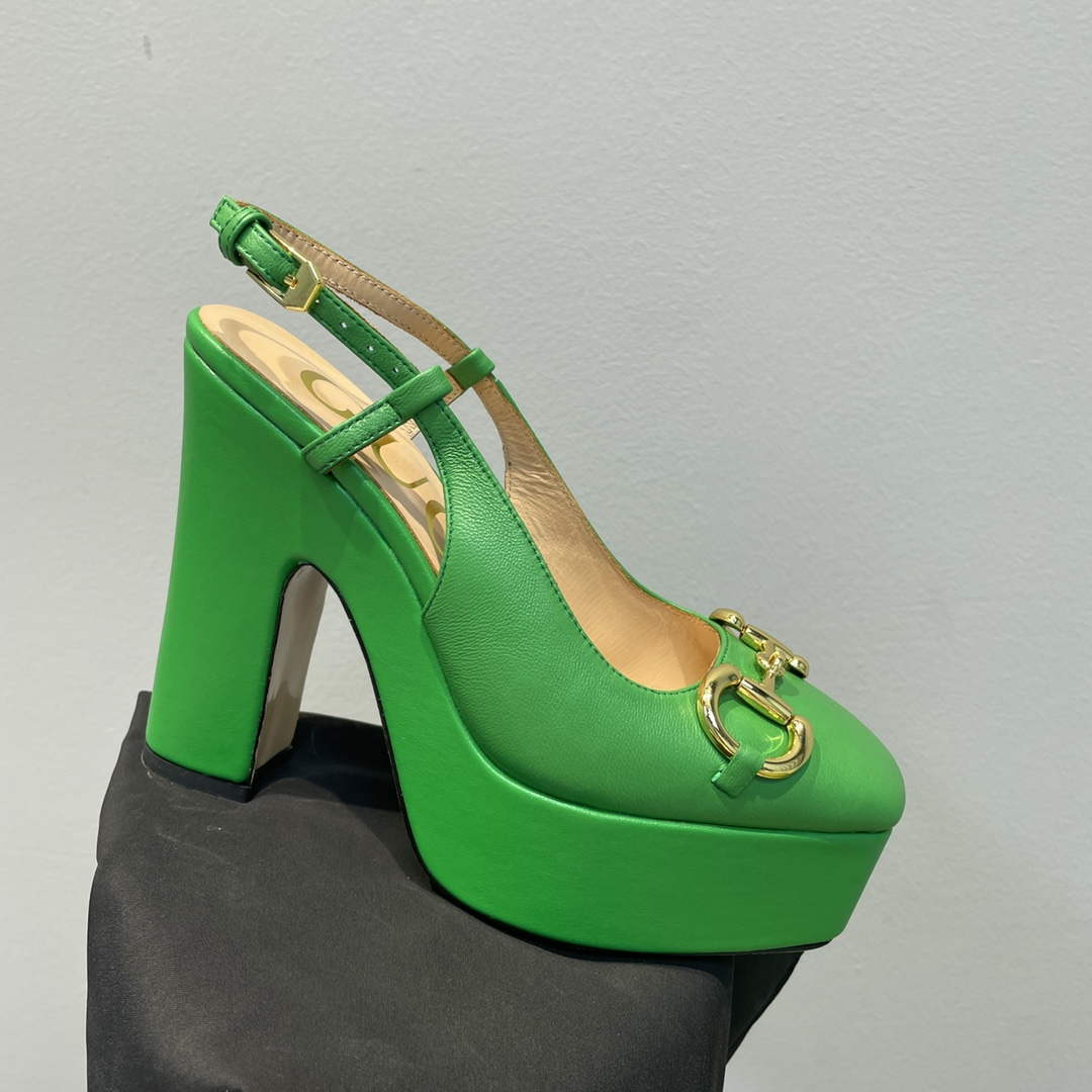 Gucci 723837 Women's high heel pump G66740 - 35 - View 7