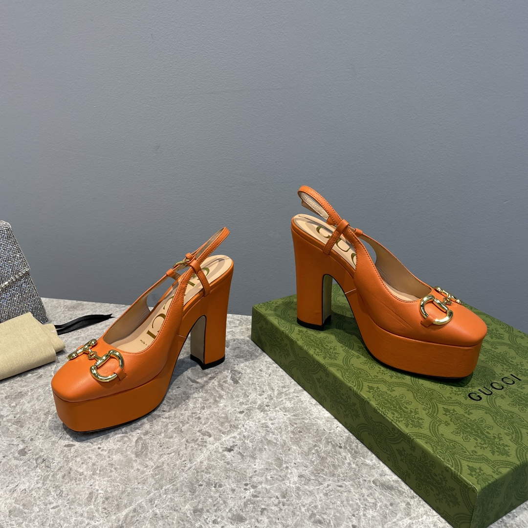 Gucci 723837 Women's high heel pump G66741