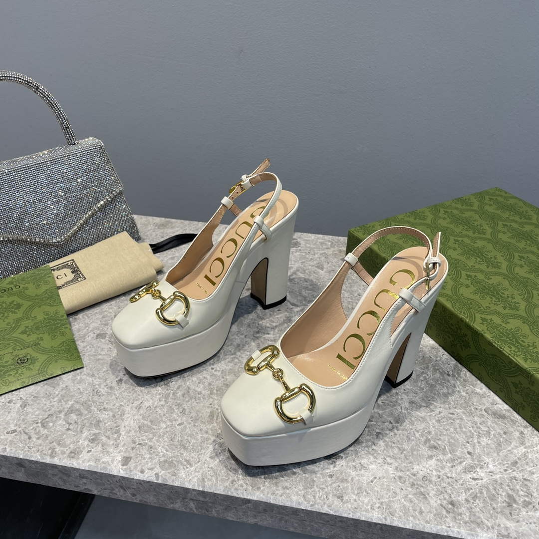 Gucci 723837 Women's high heel pump G66742