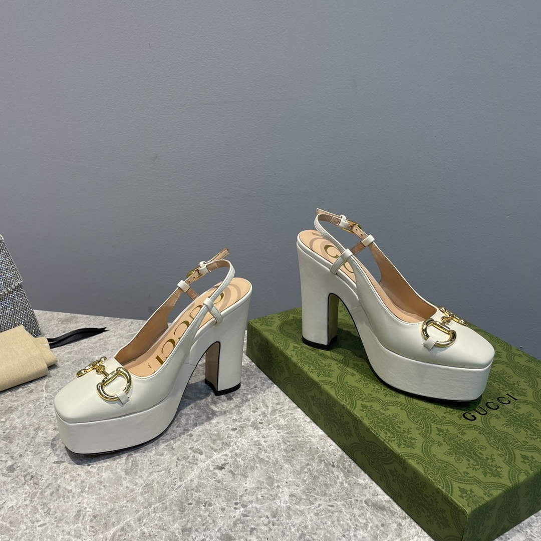 Gucci 723837 Women's high heel pump G66742 - 35 - View 4