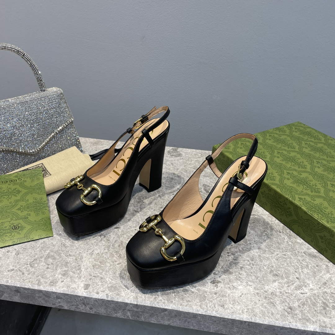 Gucci 723837 Women's high heel pump G66743 - 35 - View 3