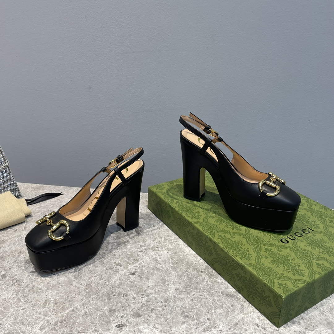 Gucci 723837 Women's high heel pump G66743