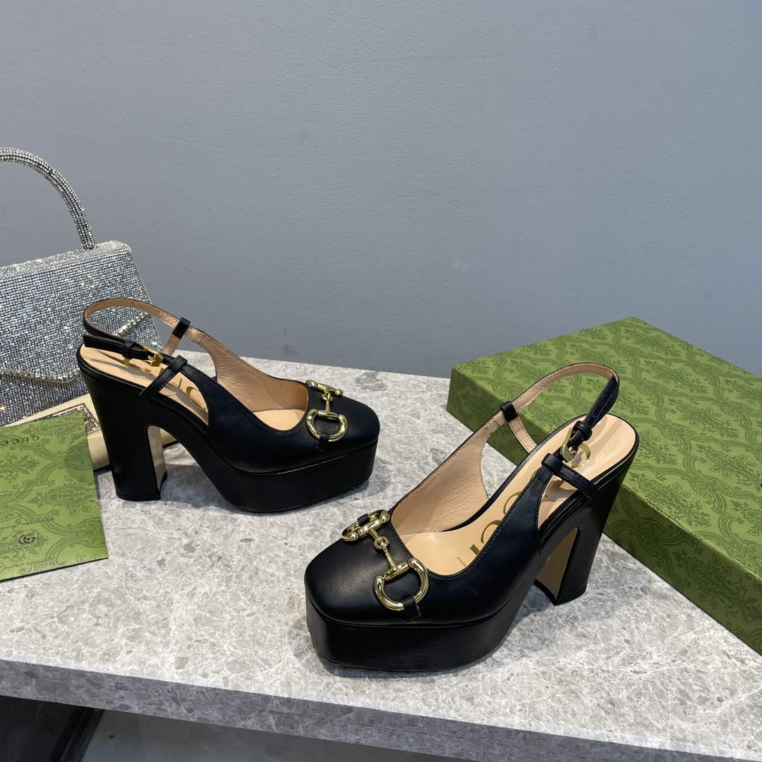 Gucci 723837 Women's high heel pump G66743 - 35 - View 5