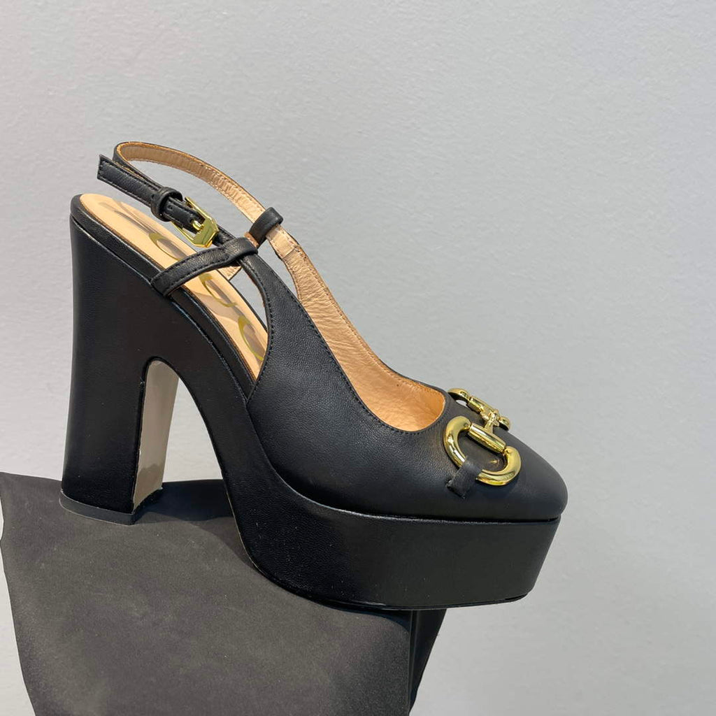 Gucci 723837 Women's high heel pump G66743