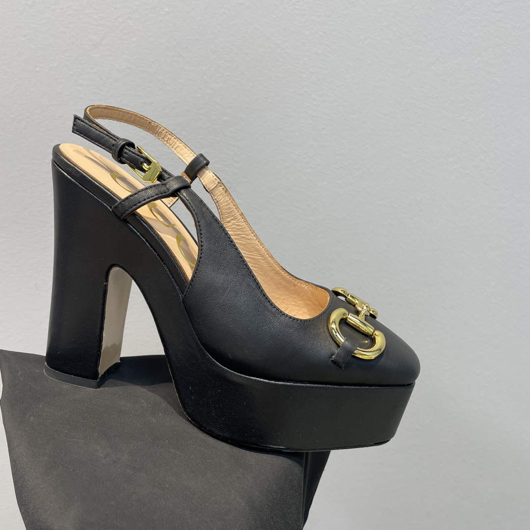 Gucci 723837 Women's high heel pump G66743