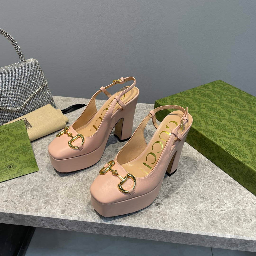 Gucci 723837 Women's high heel pump G66744