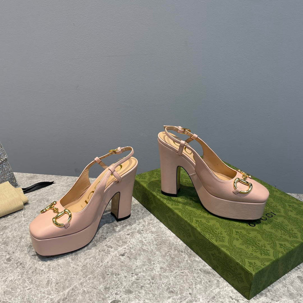 Gucci 723837 Women's high heel pump G66744