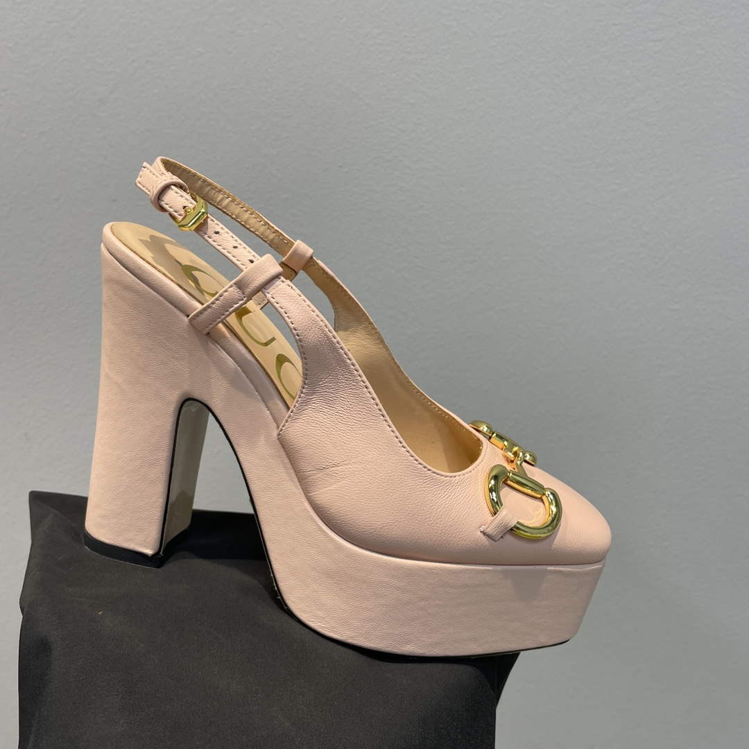 Gucci 723837 Women's high heel pump G66744