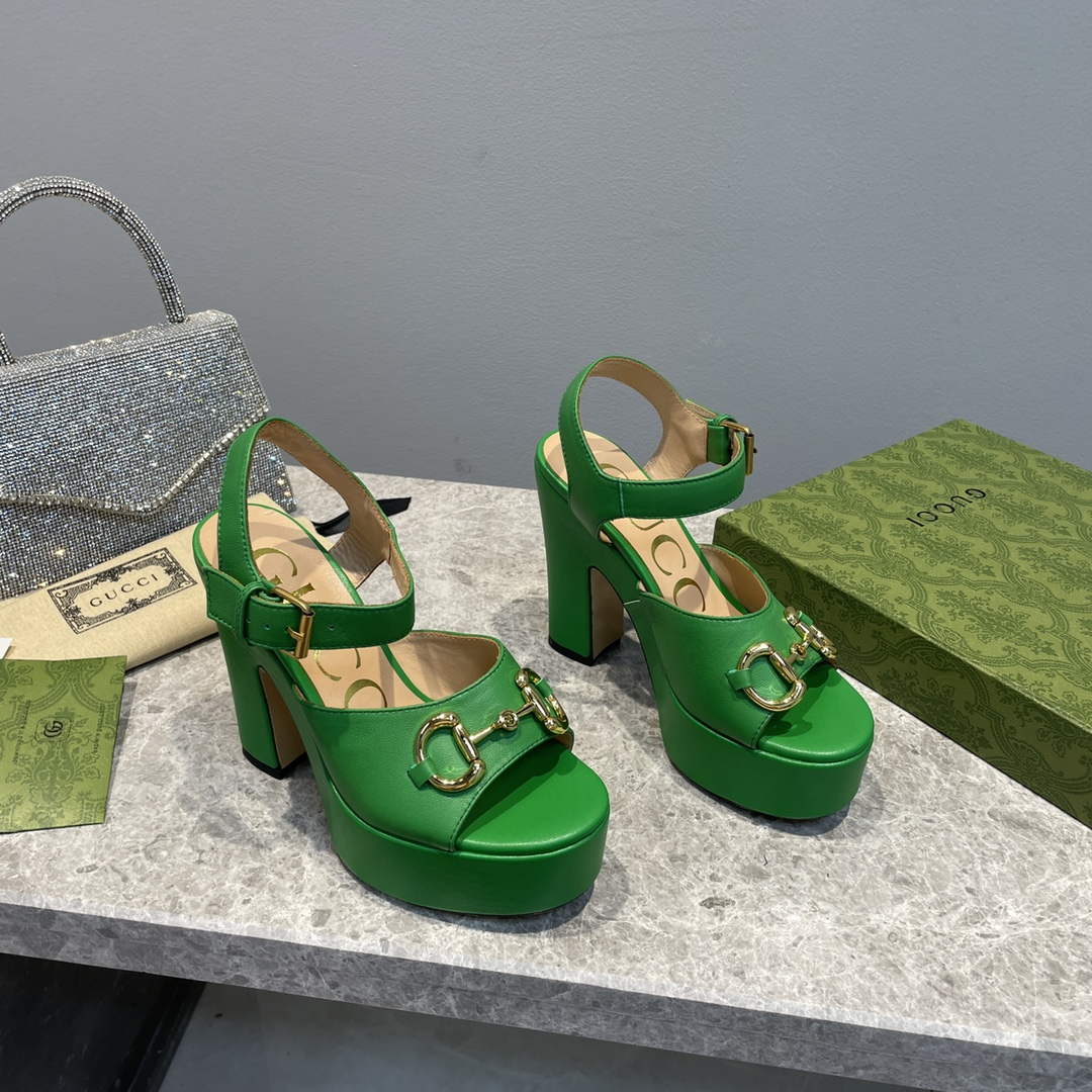 Gucci 723838 Women's high heel pump G66751