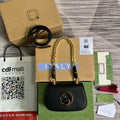 Gucci 724645 Gucci Blondie Mini Shoulder Bag Black - Default Title - View 1