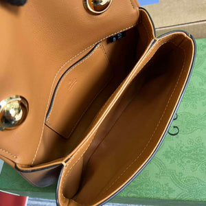 Gucci 724645 Gucci Blondie Mini Shoulder Bag Brown - Default Title - View 8