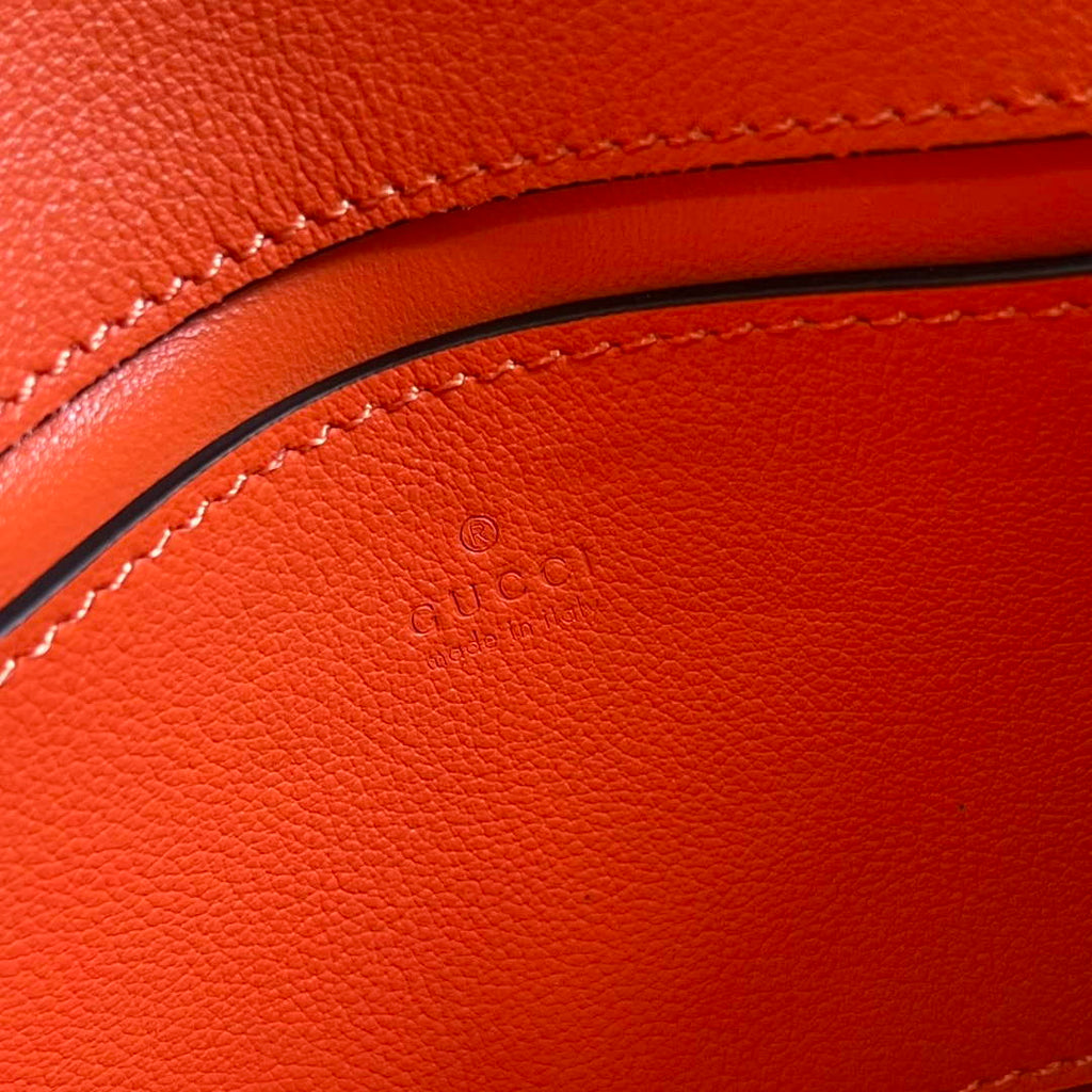 Gucci 724645 Gucci Blondie Mini Shoulder Bag Orange