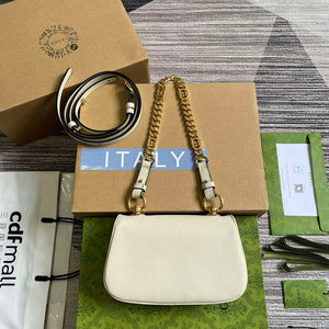 Gucci 724645 Gucci Blondie Mini Shoulder Bag White - Default Title - View 2