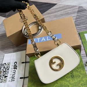 Gucci 724645 Gucci Blondie Mini Shoulder Bag White - Default Title - View 4