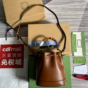 Gucci 724667 Diana Mini Bucket Bag Brown - Default Title - View 2