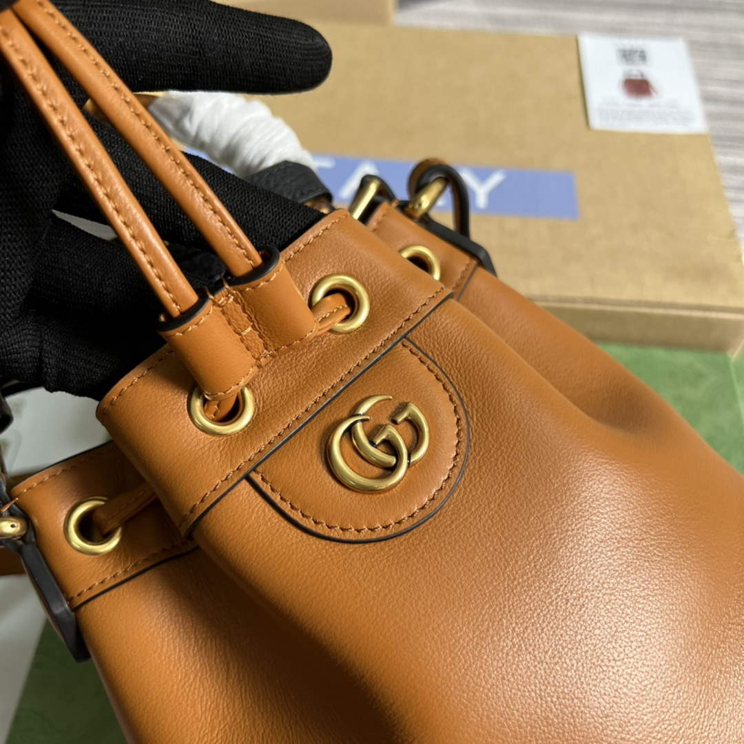 Gucci 724667 Diana Mini Bucket Bag Light Brown - Default Title - View 6