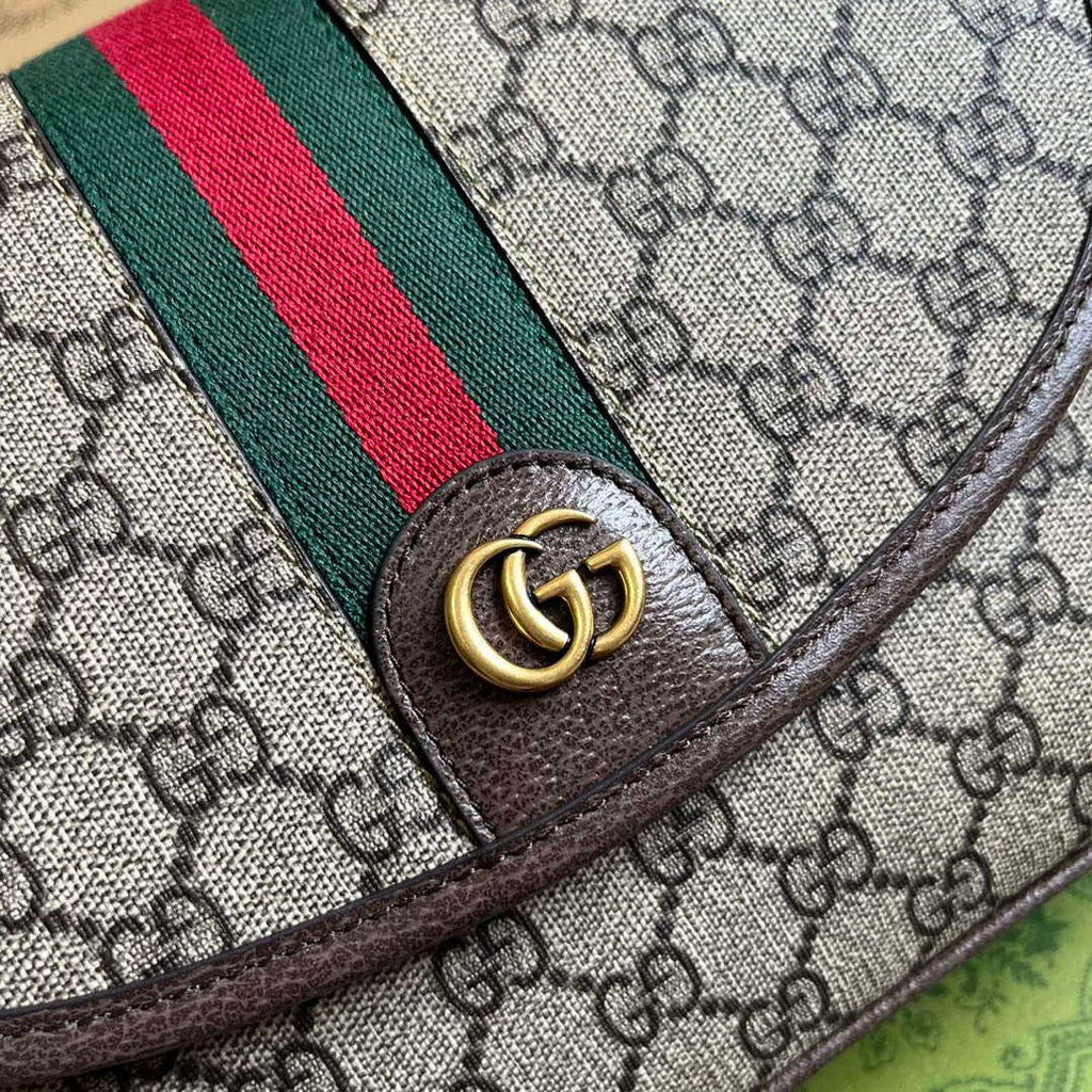 Gucci 724704 Ophidia Messenger Bag Brown