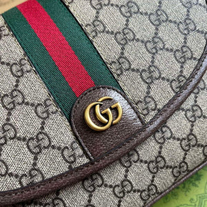 Gucci 724704 Ophidia Messenger Bag Brown - Default Title - View 5
