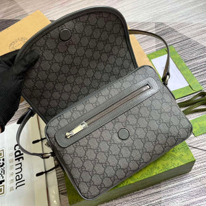 Gucci 724704 Ophidia Messenger Bag Grey - Default Title - View 7